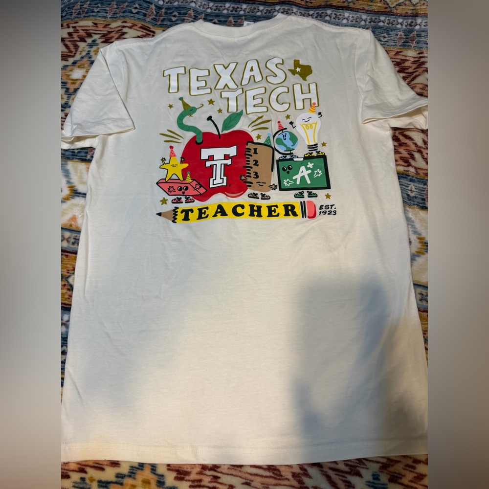 Texas Tech Teacher Graphic T-Shirt